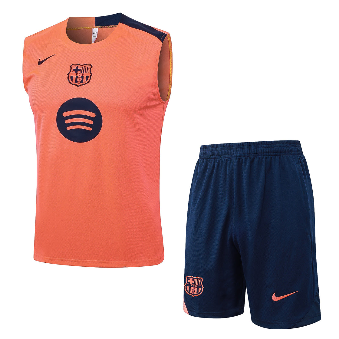 Kit Training FC Barcelone Sans Manches 2025-2026