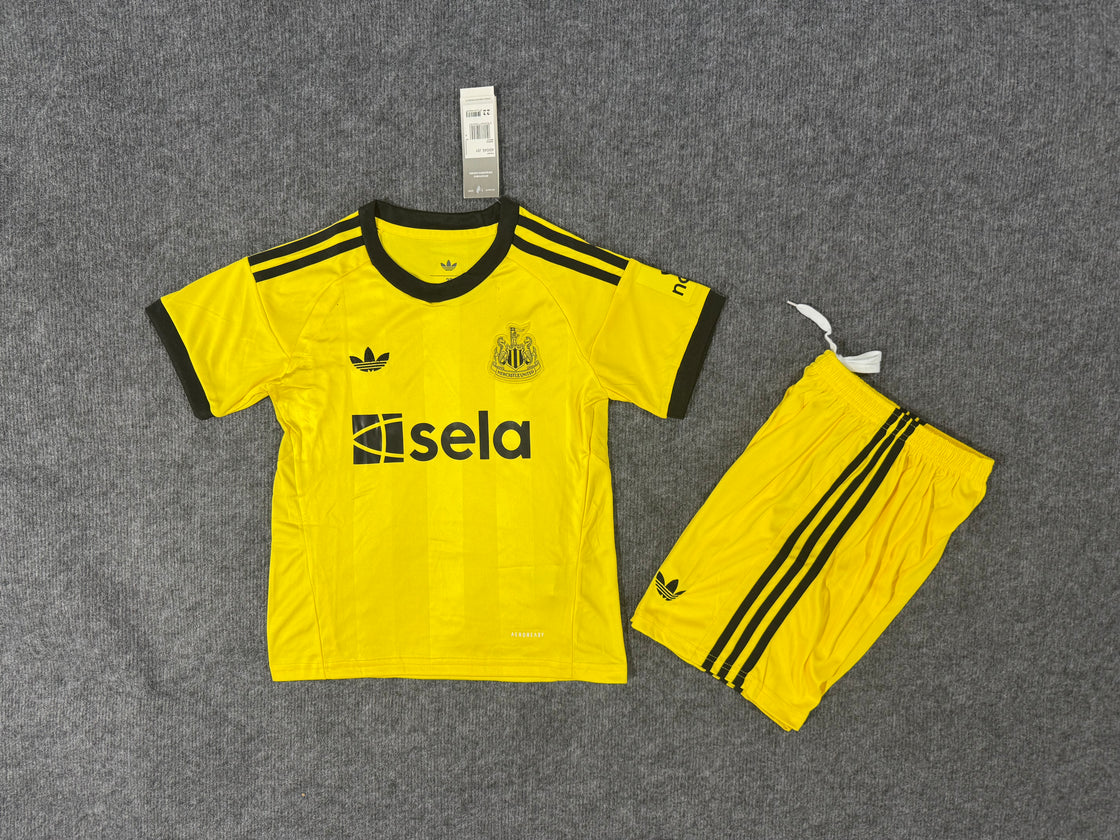 Kit Enfant Newcastle United Gardien Jaune 2025-2026