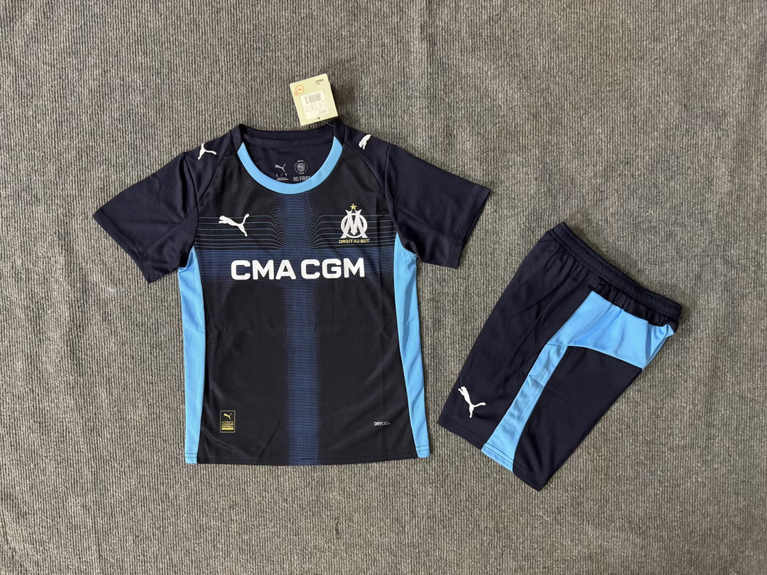 Kit Enfant Olympique De Marseille Extérieur 2025-2026