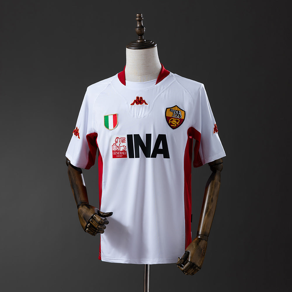 Maillot Rétro AS Roma Extérieur 2001-2002