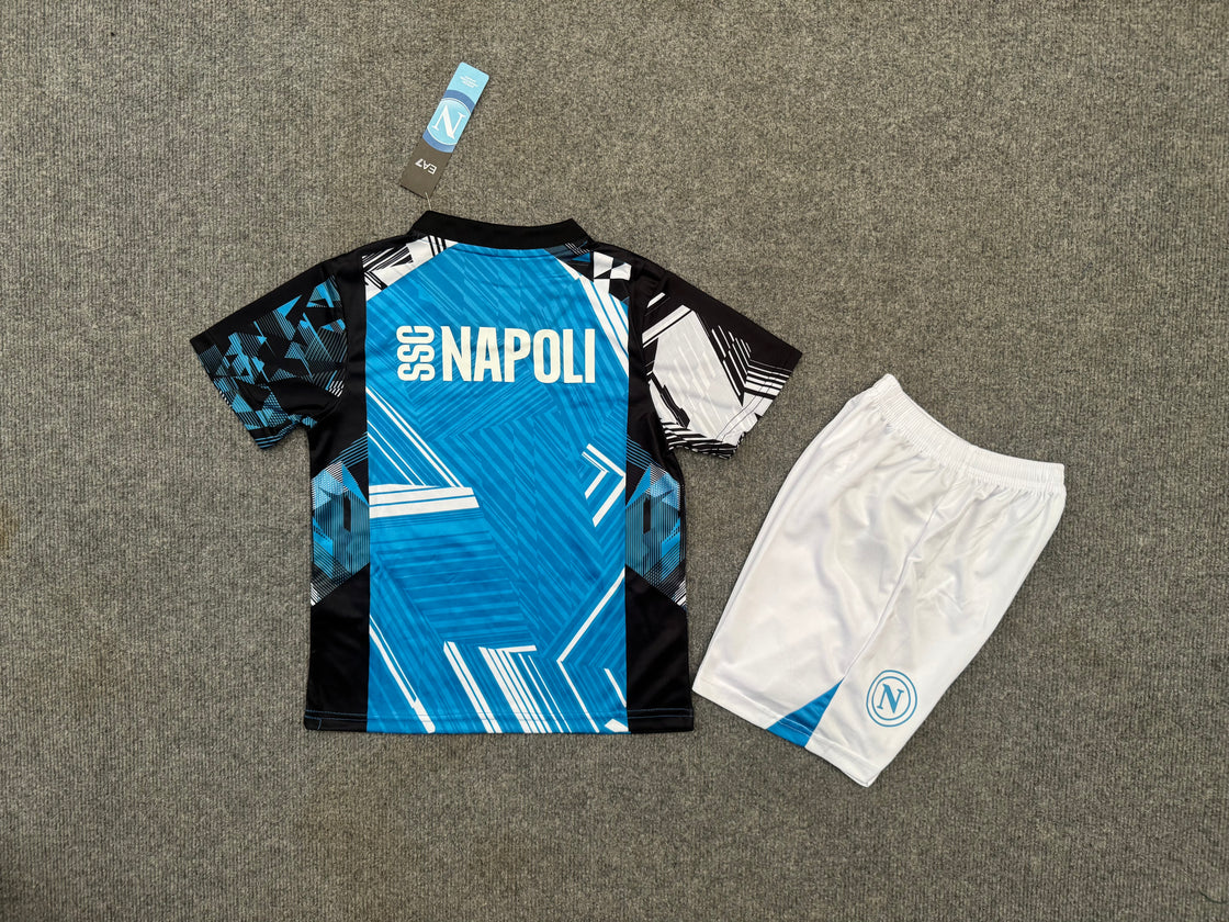Kit Enfant Naples Avant Match 2024-2025