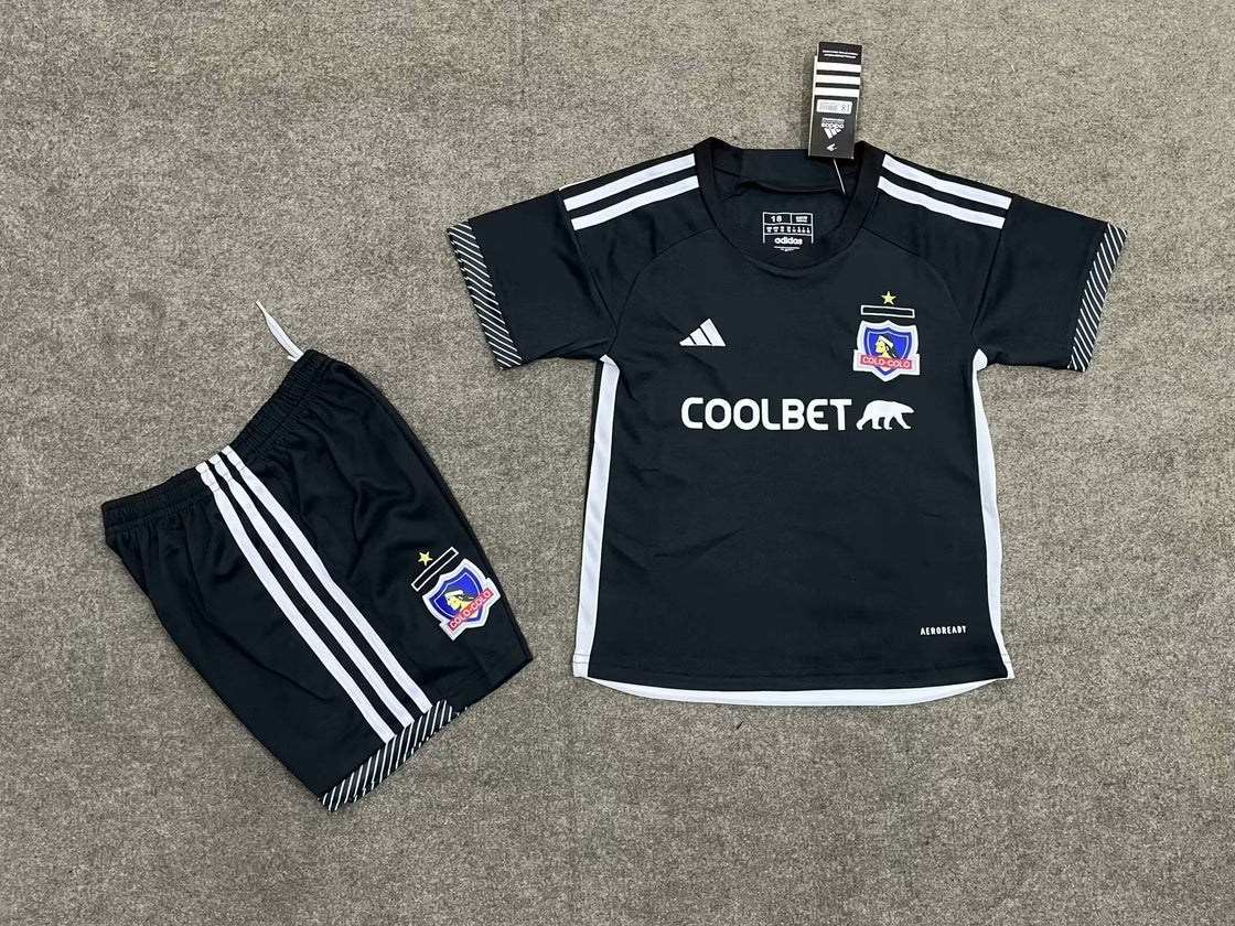 Kit Enfant Colo-Colo Extérieur Noir 2024-2025