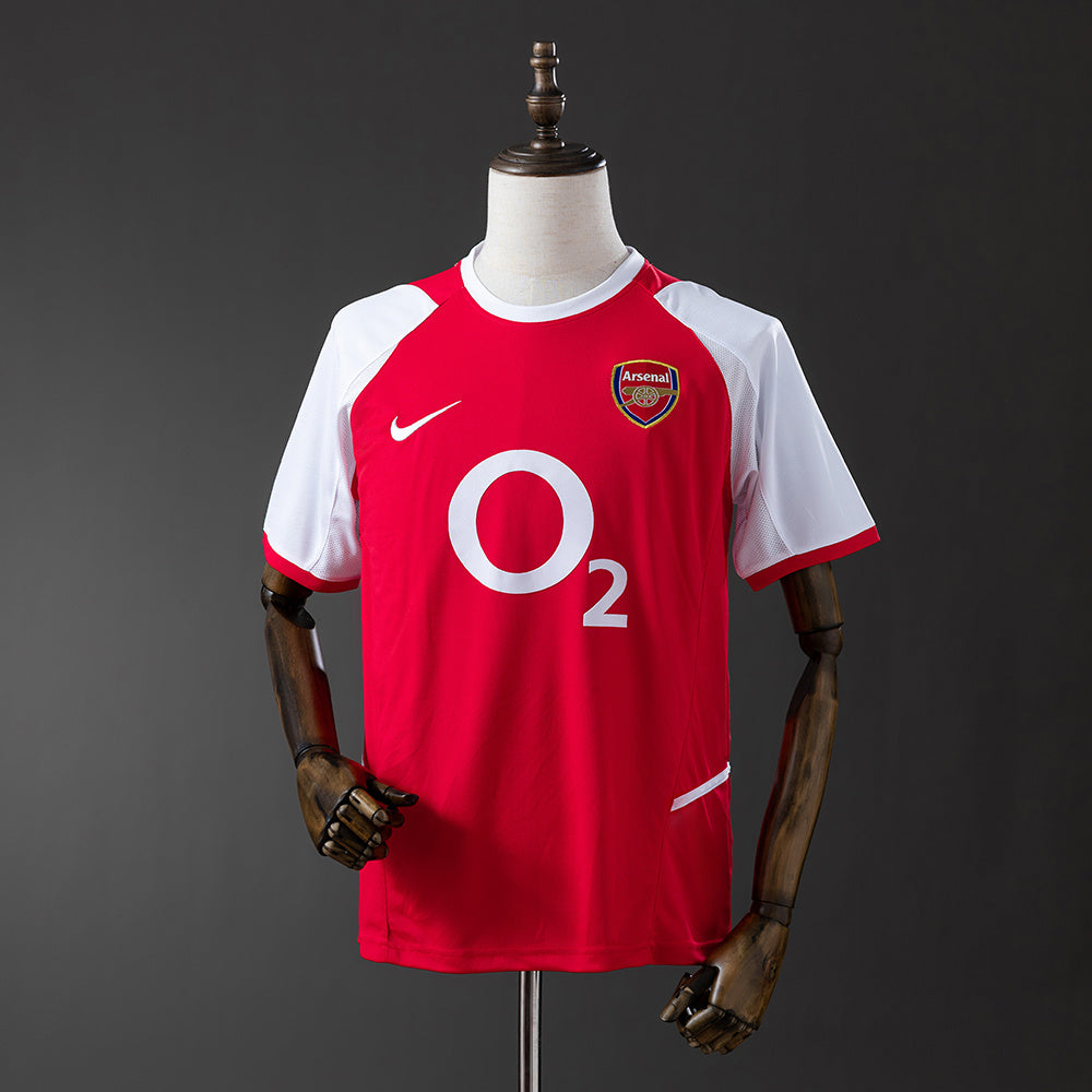 Maillot Rétro Arsenal Domicile 2002-2004