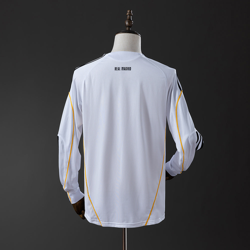 Maillot Rétro Manches Longues Real Madrid Domicile 2009-2010
