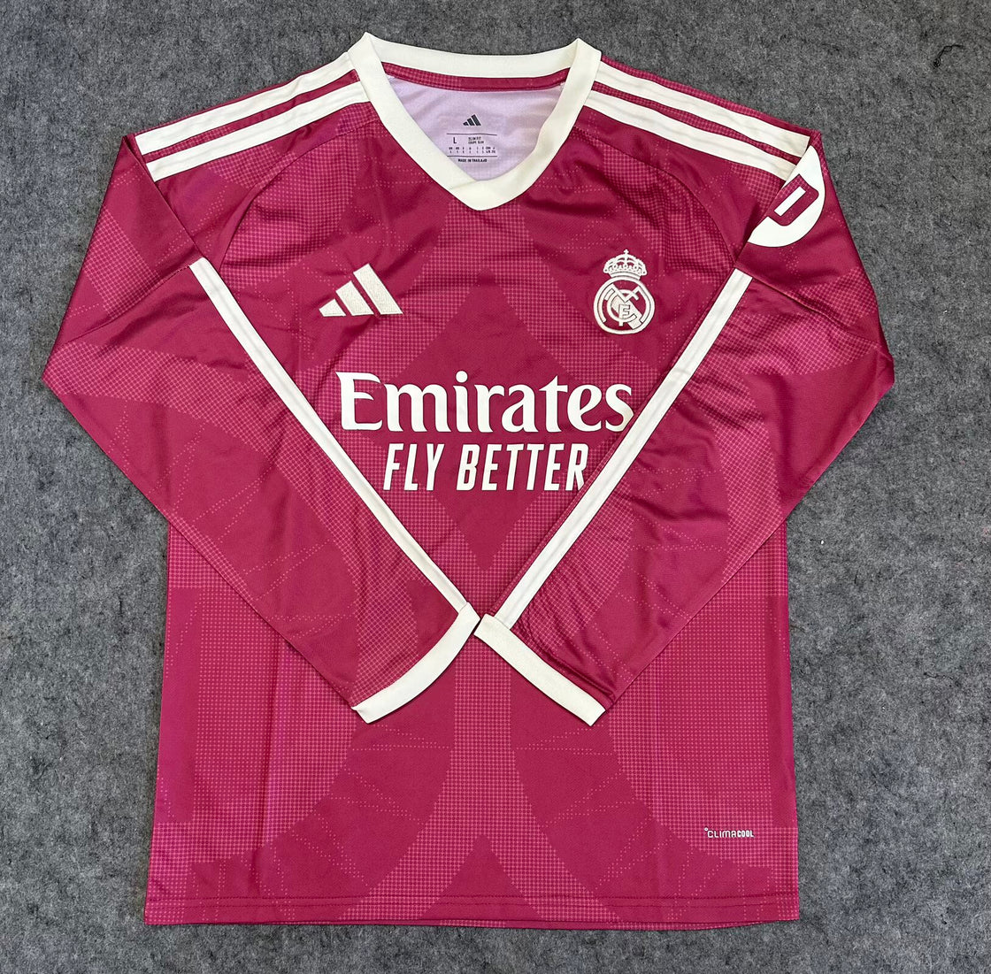 Maillot Real Madrid Third Manches Longues 2026-2027