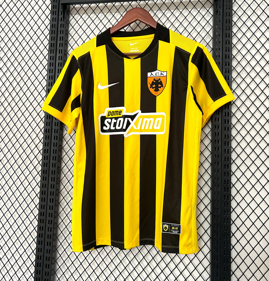 Maillot AEK Athènes Domicile 2026-2027