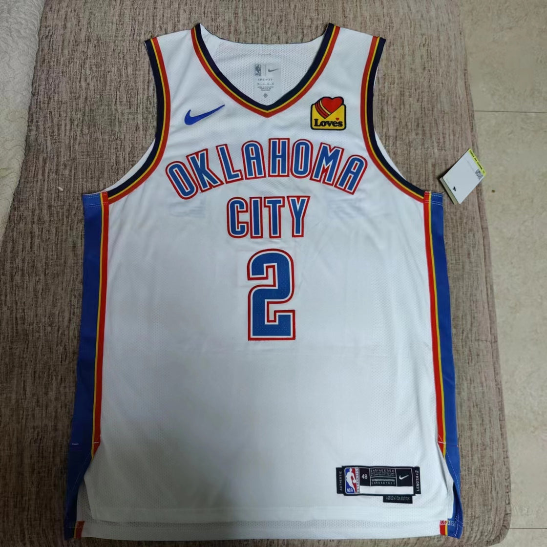 Maillot Oklahoma City Thunder Shai Gilgeous-Alexander 2024-2025