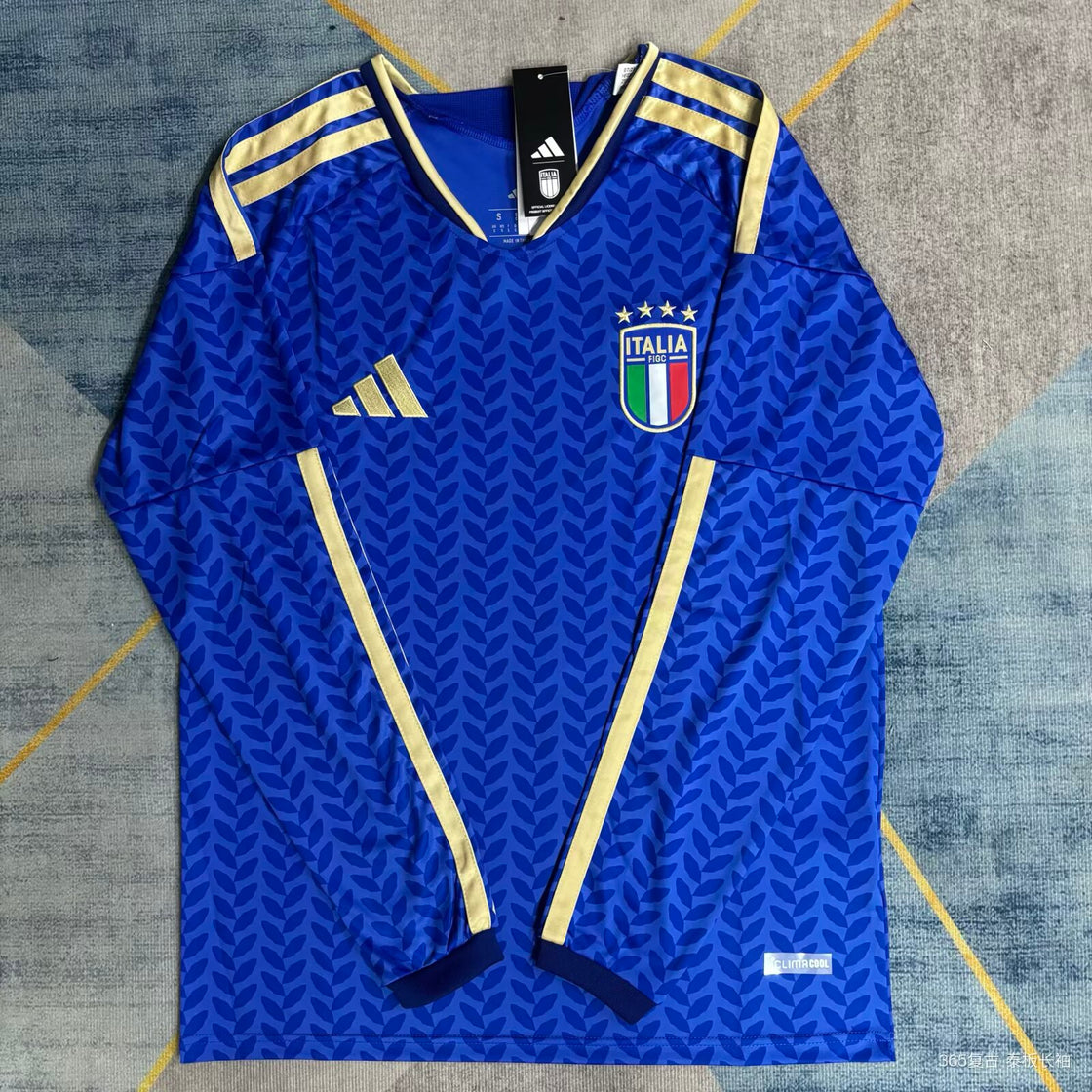 Maillot Italie Domicile Manches Longues 2026-2027