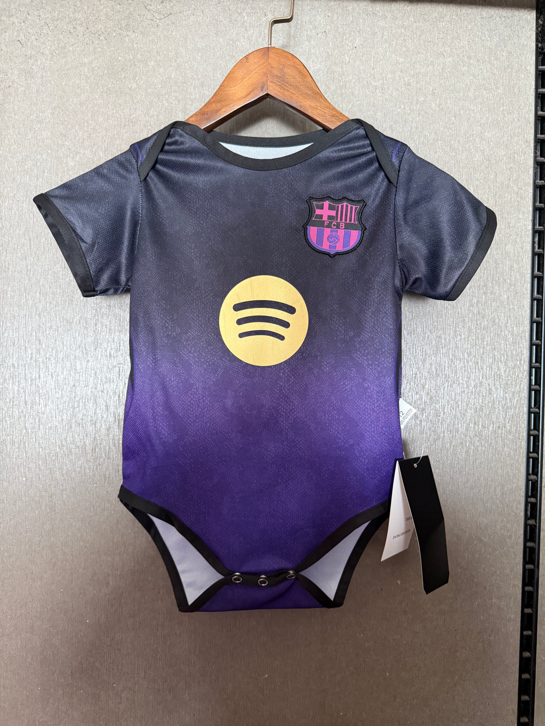 Kit Enfant FC Barcelone Noir Et Violet 2026-2027