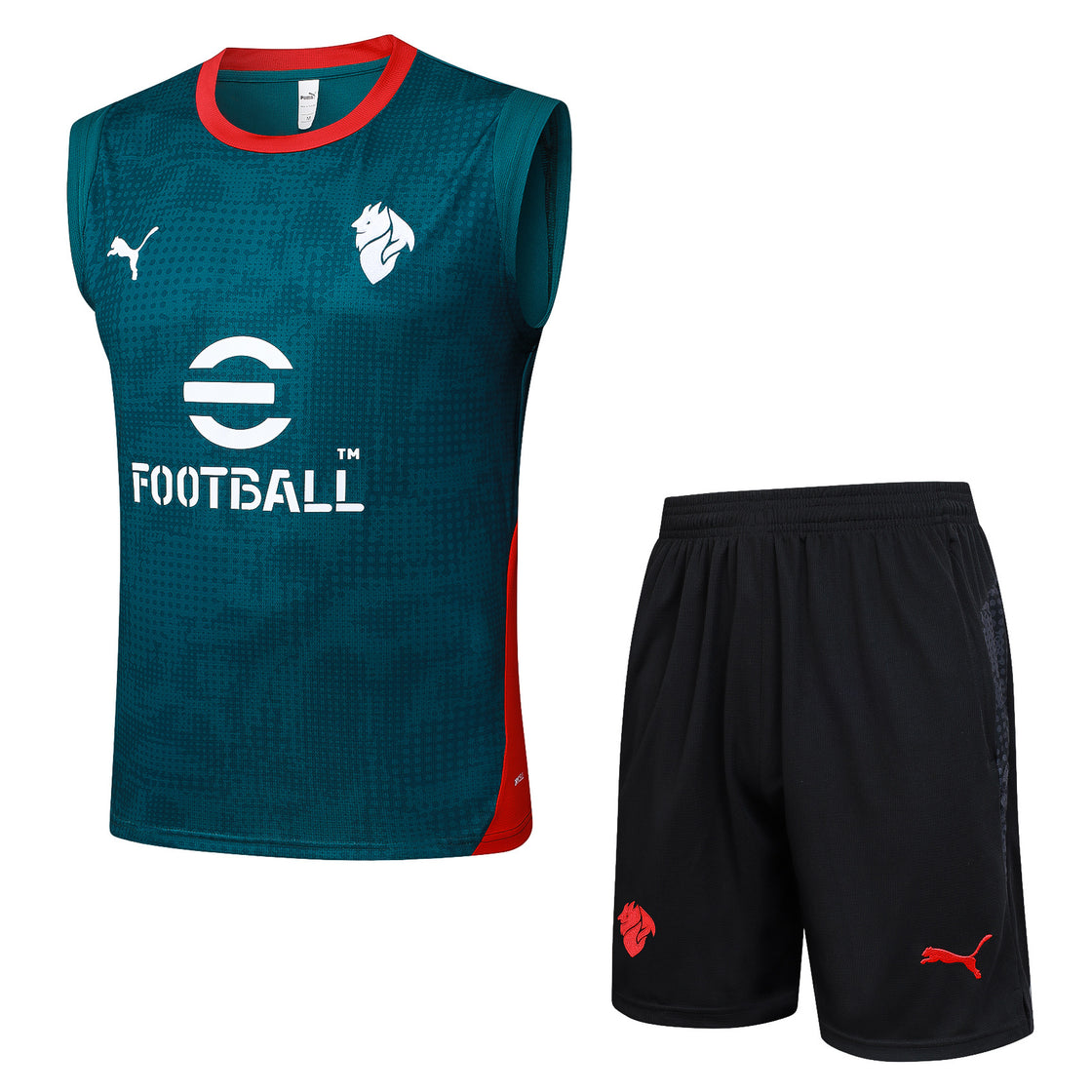 Kit Training AC Milan Sans Manches 2025-2026