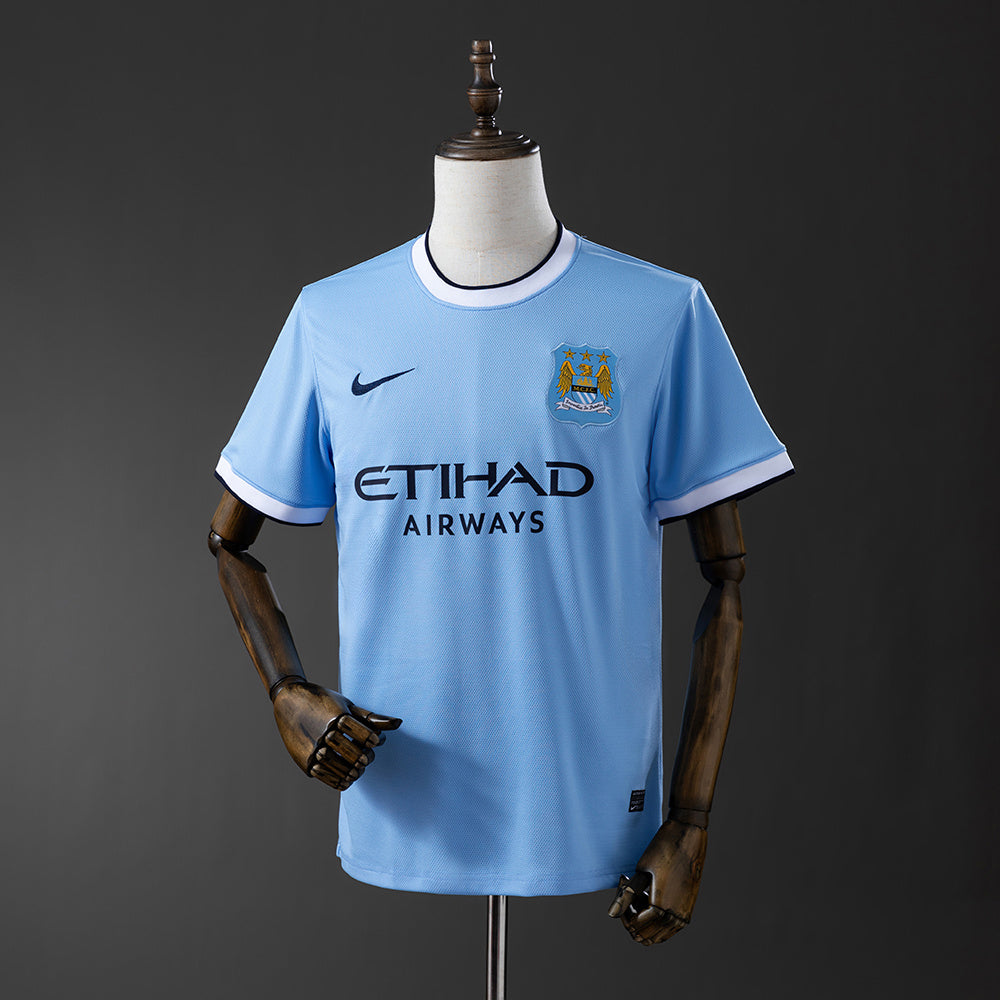 Maillot Rétro Manchester City Domicile 2013-2014