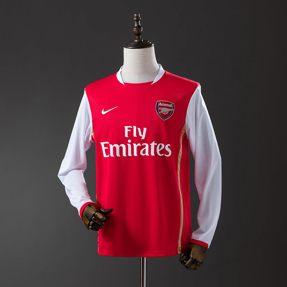 Maillot Rétro Manches Longues Arsenal Domicile 2006-2007