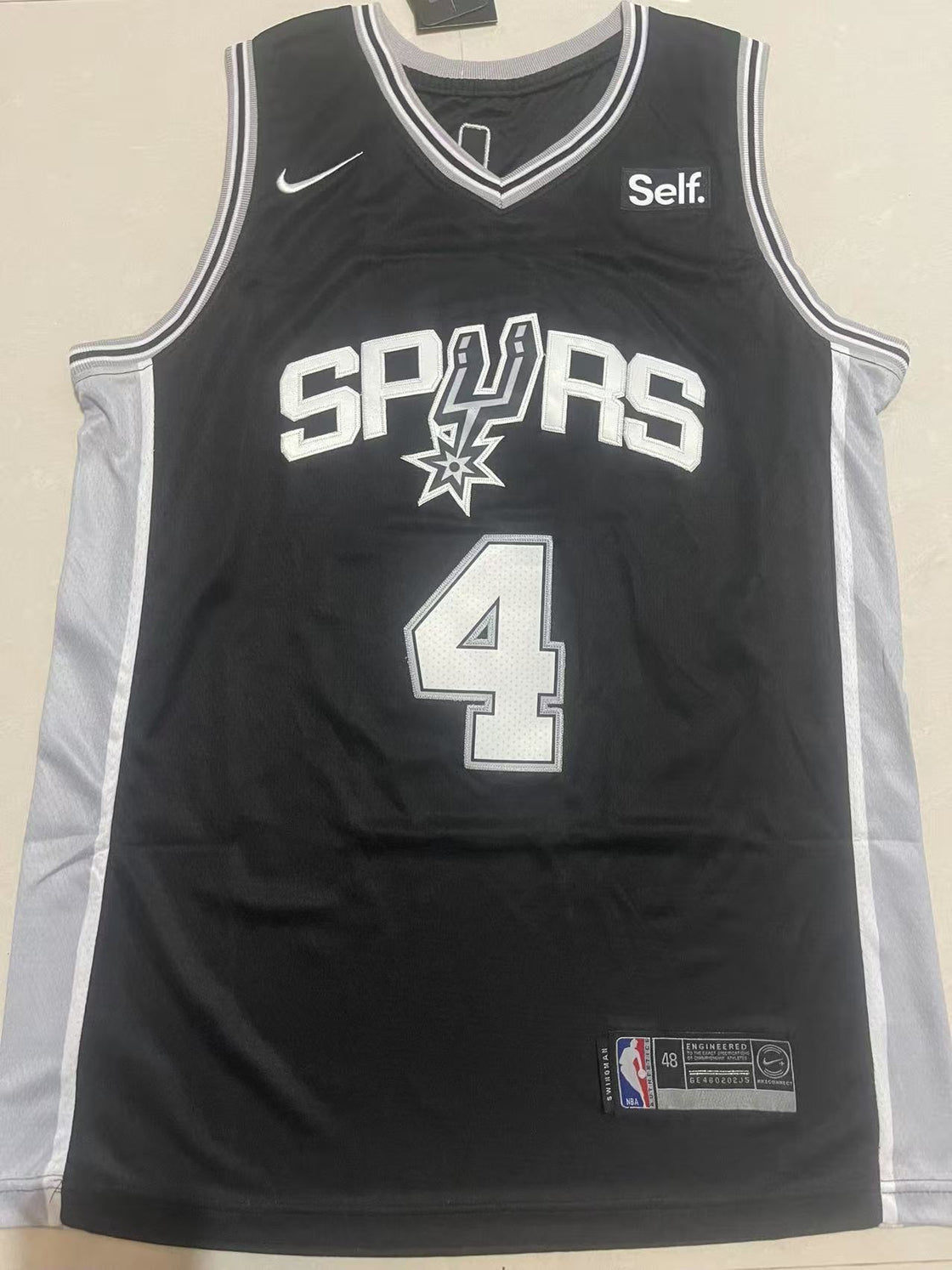 Maillot San Antonio Spurs De’Aaron Fox 2024-2025