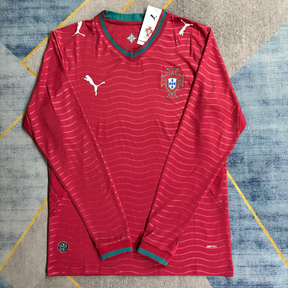 Maillot Portugal Domicile Manches Longues 2026-2027