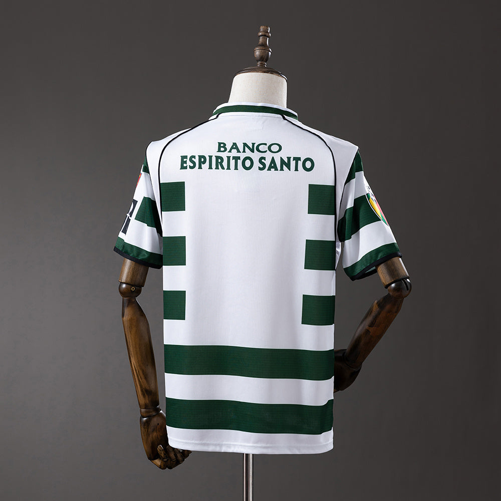 Maillot Rétro Sporting CP Domicile 2001-2002