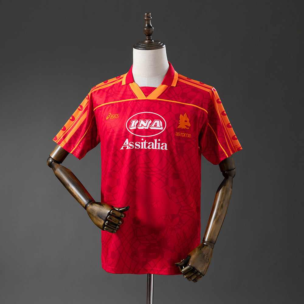 Maillot Rétro AS Roma Domicile 1995-1996