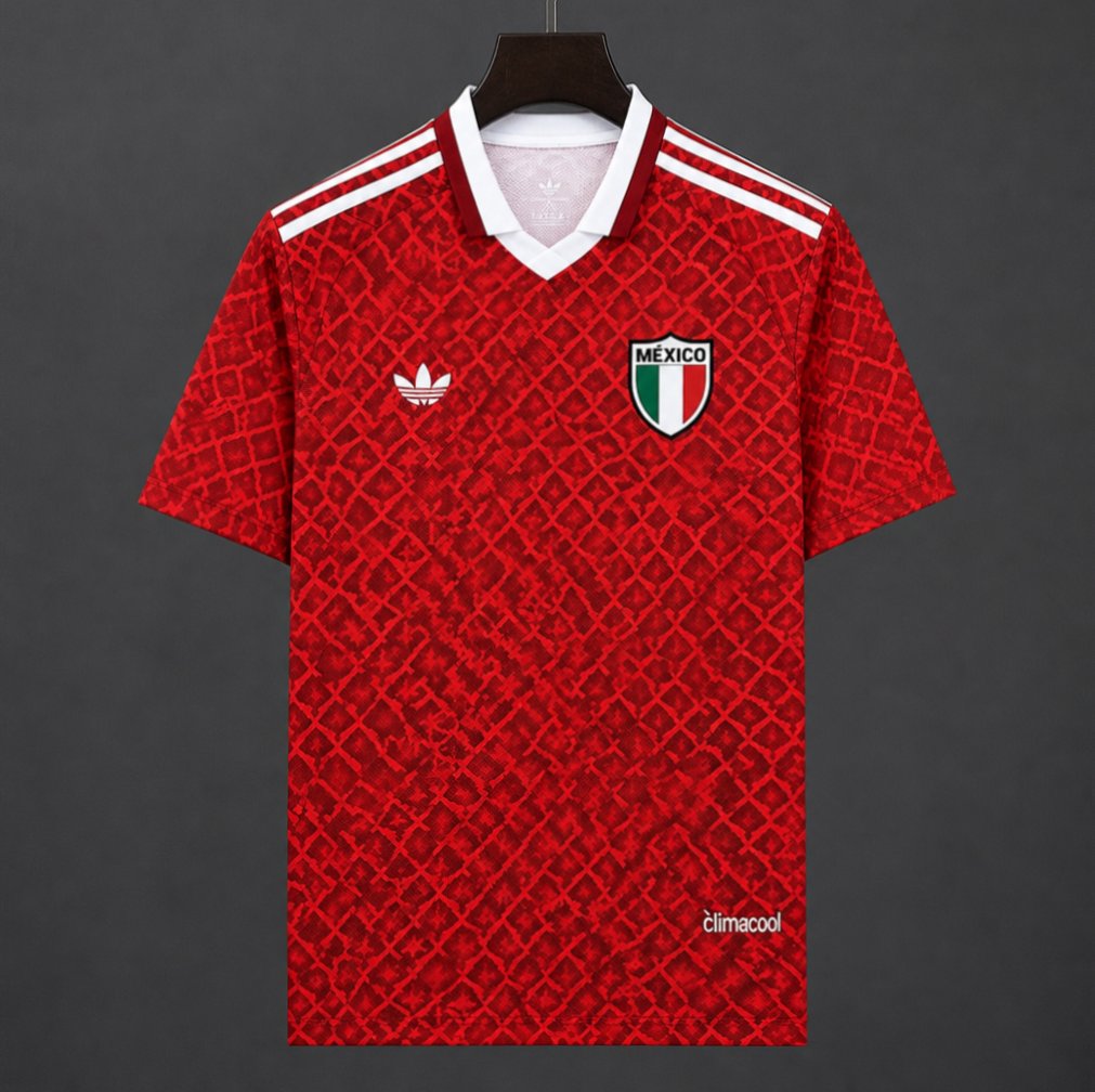 Maillot Mexique Spéciale Centenaire 100 Ans Rouge 2025-2026