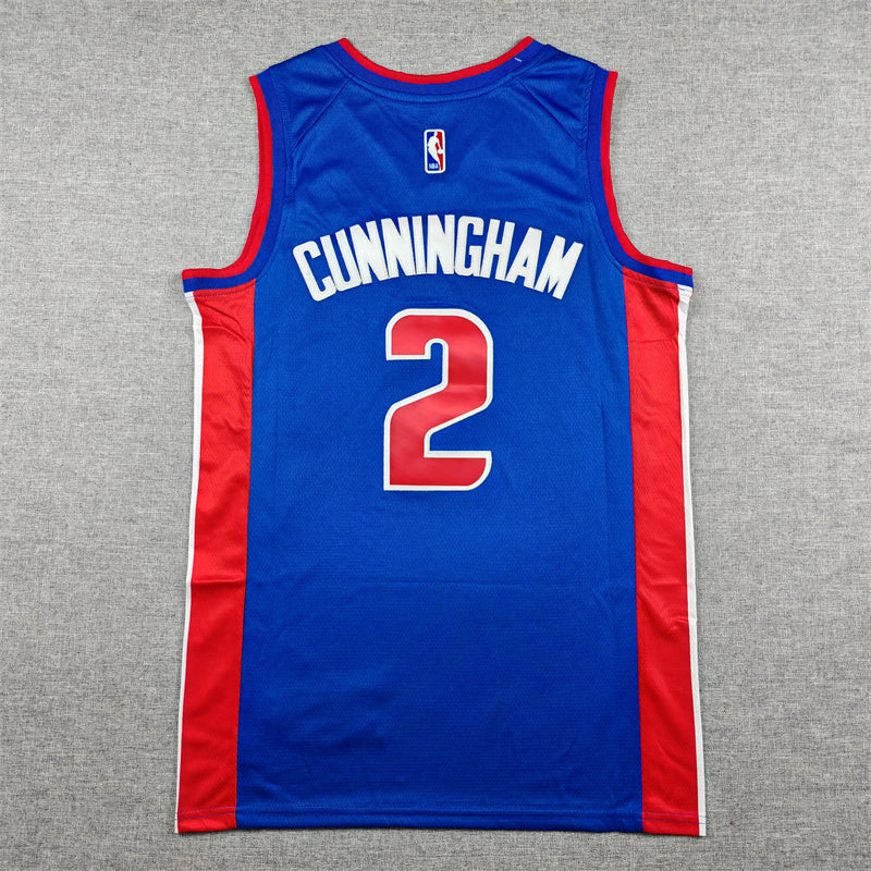 Maillot Detroit Pistons Cade Cunningham 2024-2025