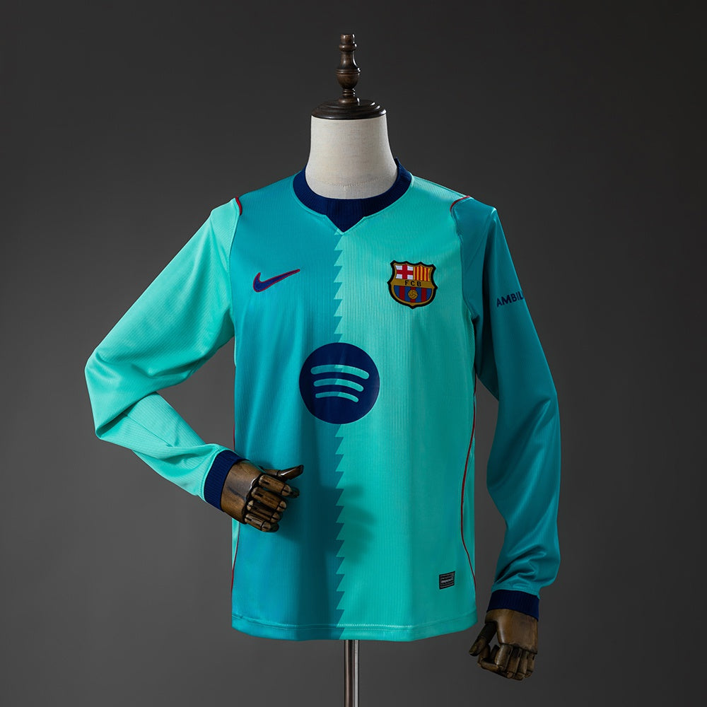 Maillot FC Barcelone Third Manches Longues 2026-2027