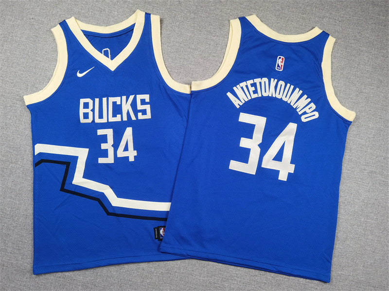 Maillot Milwaukee Bucks Giannis Antetokounmpo 2024-2025
