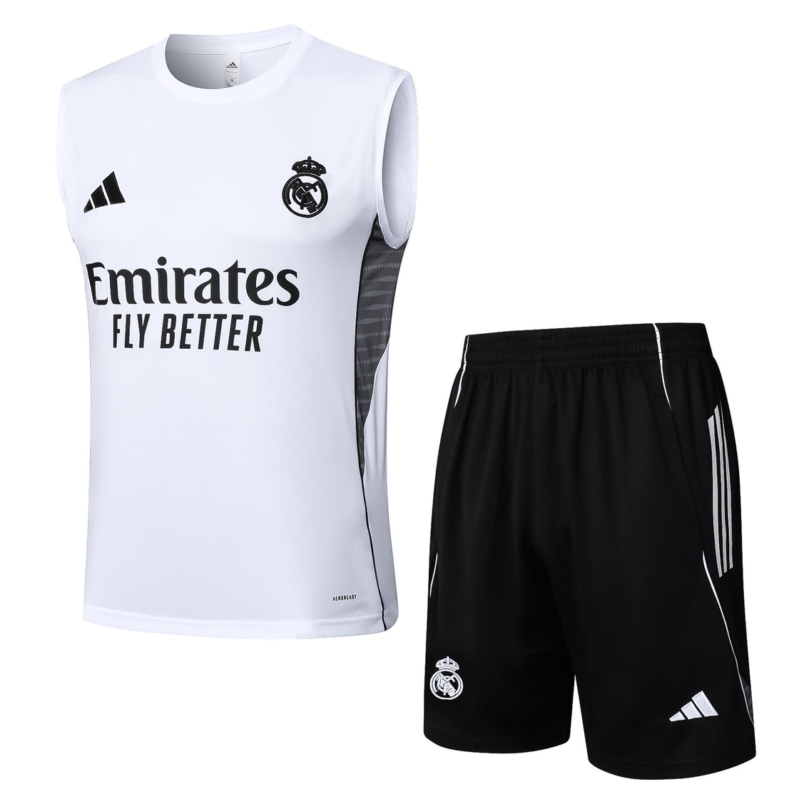 Kit Training Real Madrid Sans Manches 2025-2026