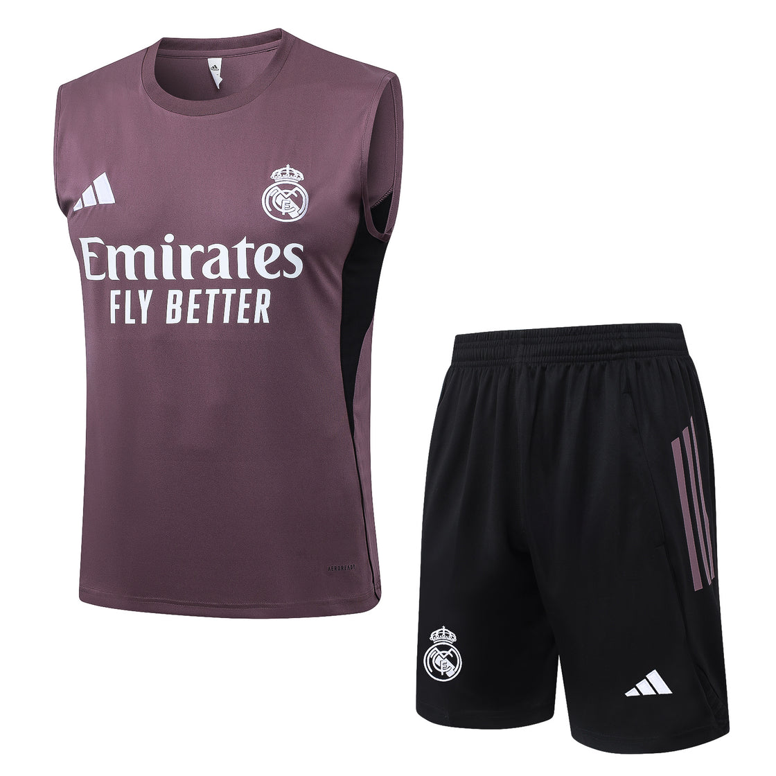 Kit Training Real Madrid Sans Manches 2025-2026