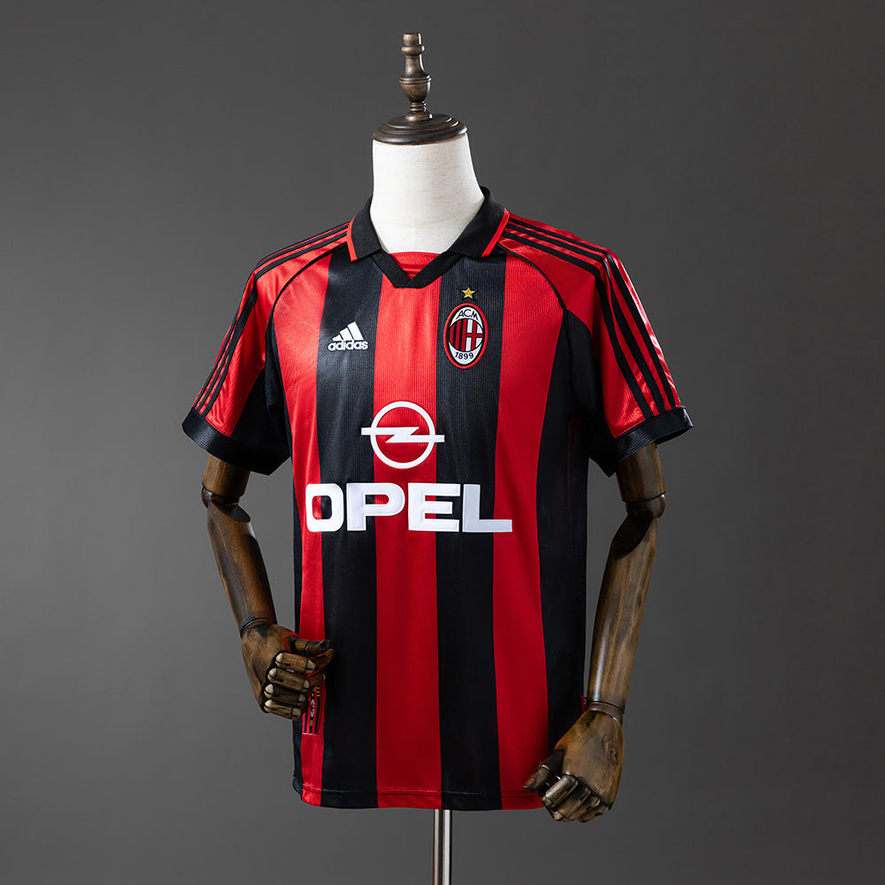 Maillot Rétro AC Milan Domicile 1998-1999