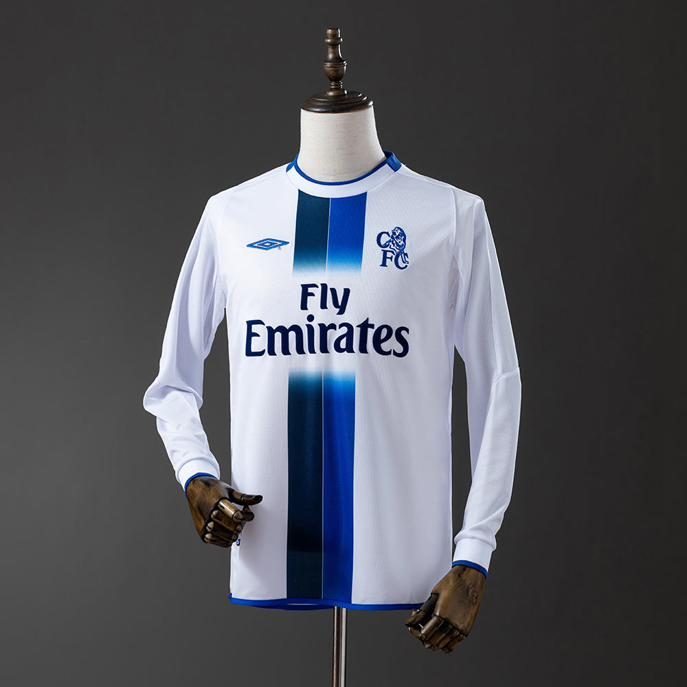 Maillot Rétro Manches Longues Chelsea Extérieur 2003-2004
