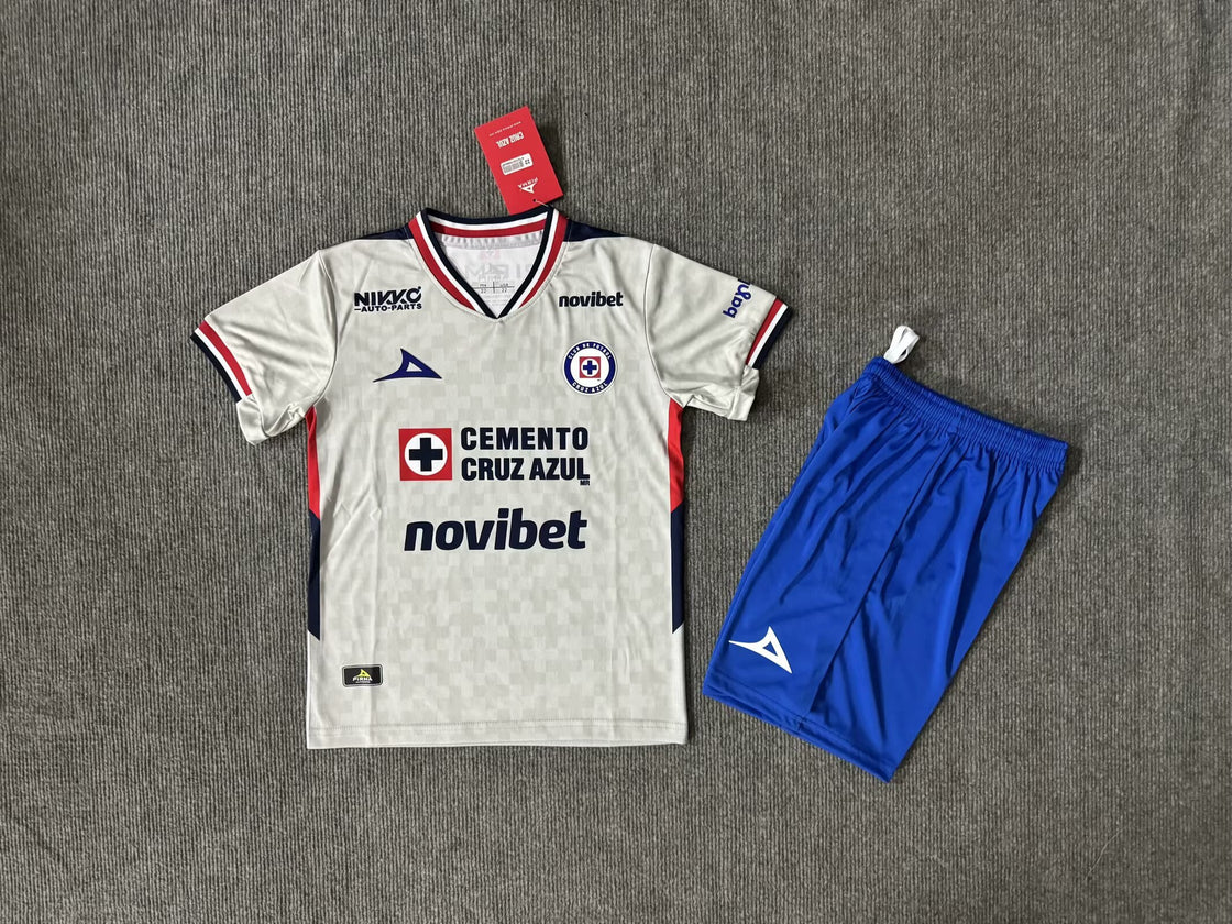 Kit Enfant Cruz Azul Extérieur 2025-2026