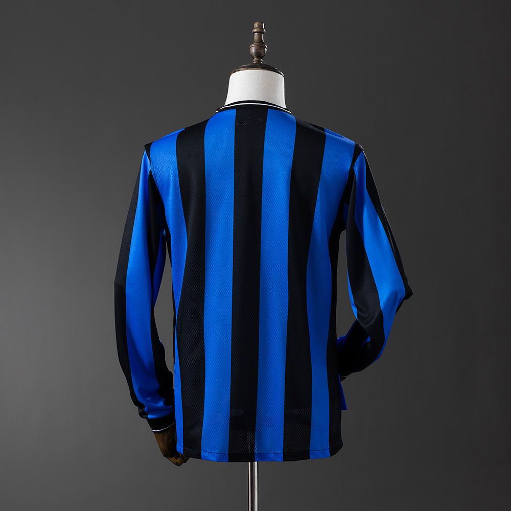 Maillot Rétro Manches Longues Inter Milan Domicile 2009-2010
