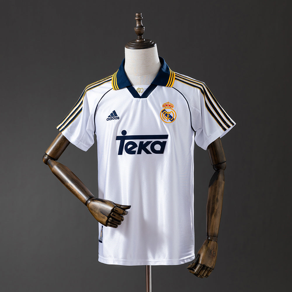 Maillot Rétro Real Madrid Domicile 1998-1999