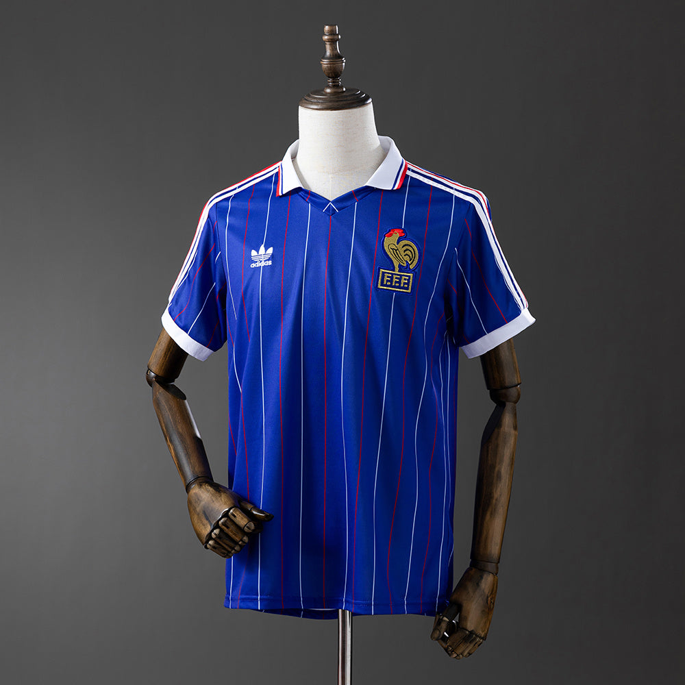 Maillot Rétro France Domicile 1982-1983