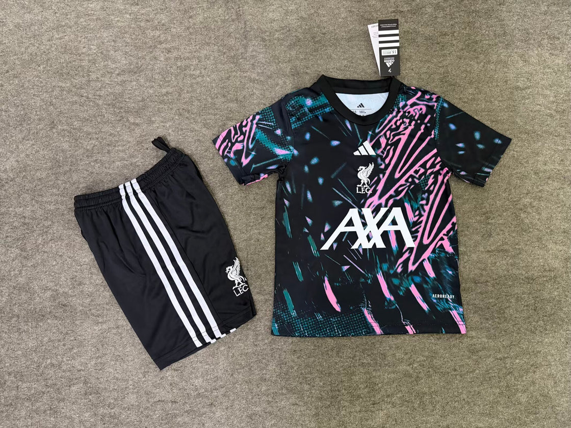 Kit Enfant Liverpool Avant Match 2025-2026