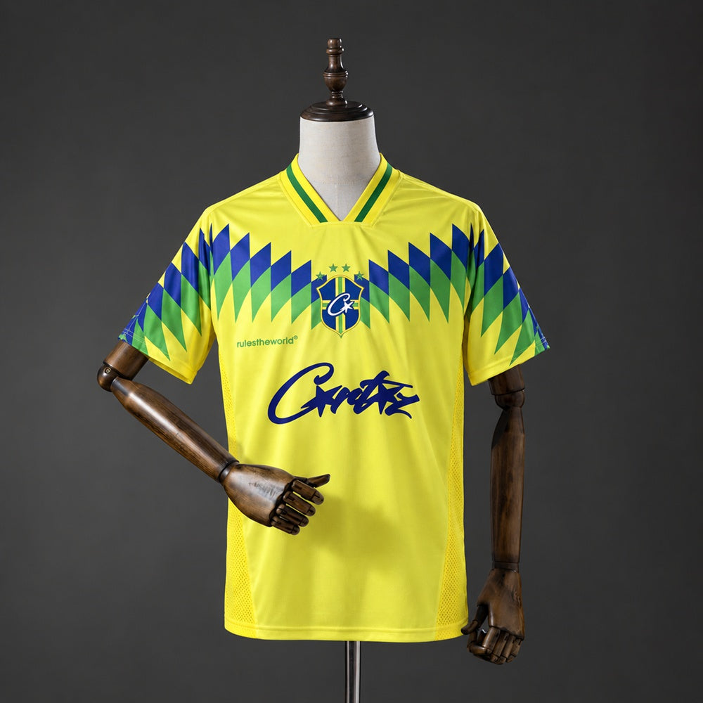 Maillot Brésil Domicile Corteiz Rétro 1995