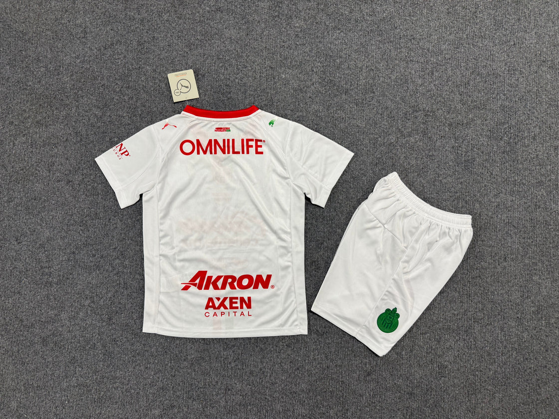 Kit Enfant Chivas De Guadalajara Extérieur 2025-2026