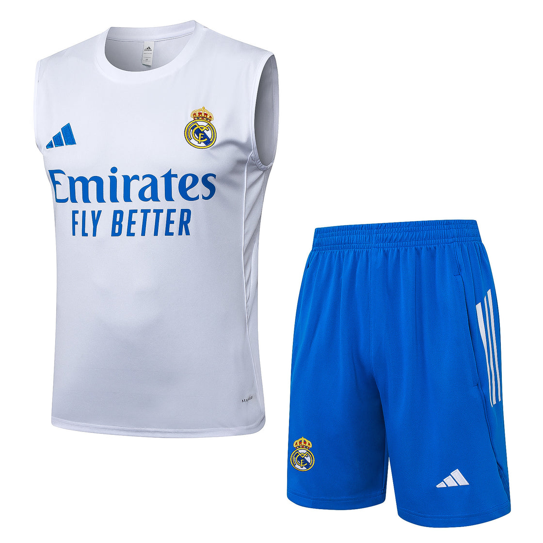 Kit Training Real Madrid Sans Manches 2025-2026