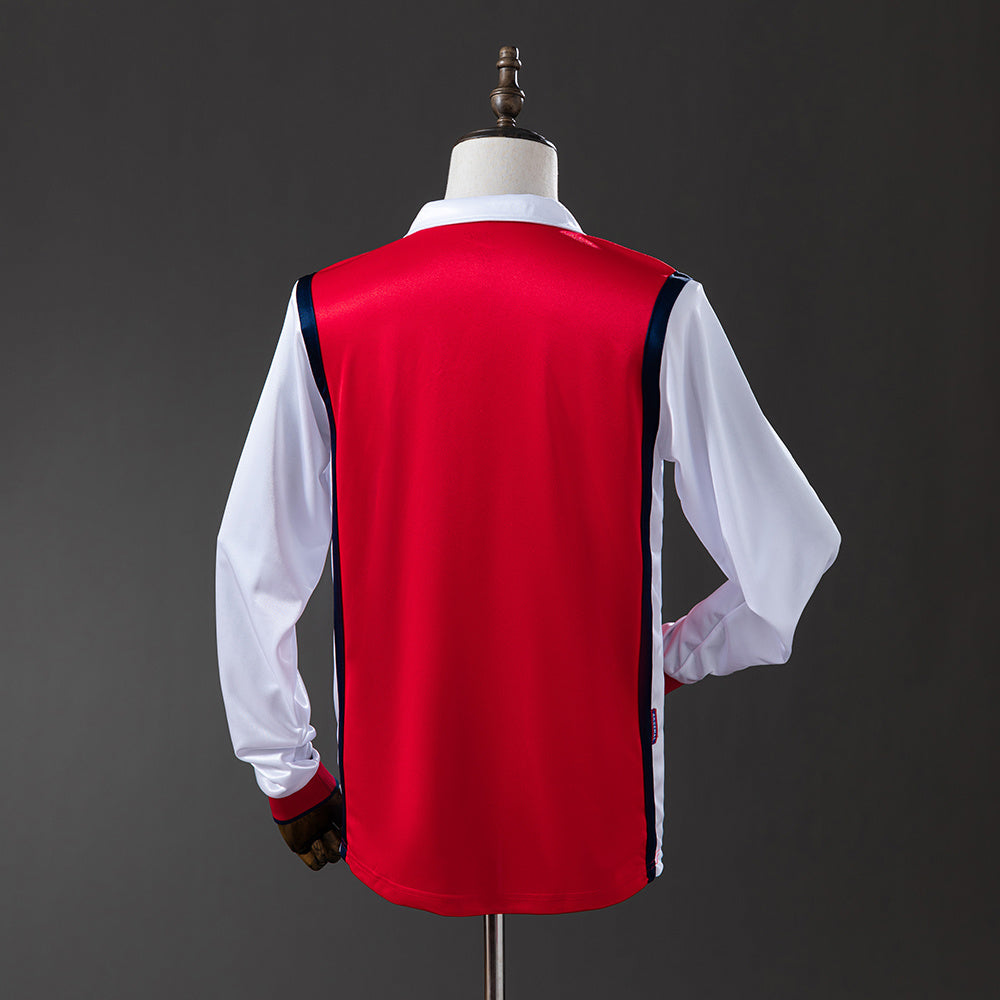 Maillot Rétro Manches Longues Arsenal Domicile 1998-1999