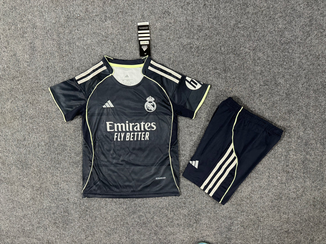 Kit Enfant Real Madrid Extérieur 2025-2026