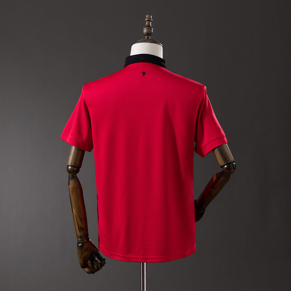 Maillot Rétro Manchester United Domicile 2013-2014