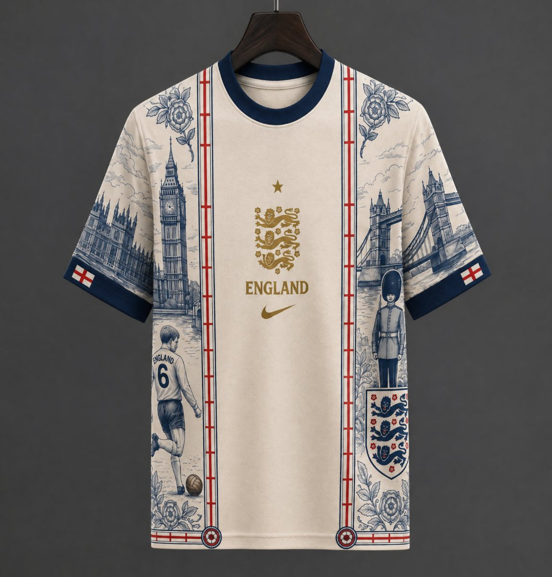 Maillot Angleterre Spéciale Rétro Skyline Londres 2025-2026