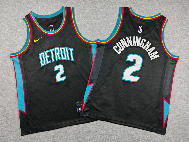 Maillot Detroit Pistons Cade Cunningham 2025-2026