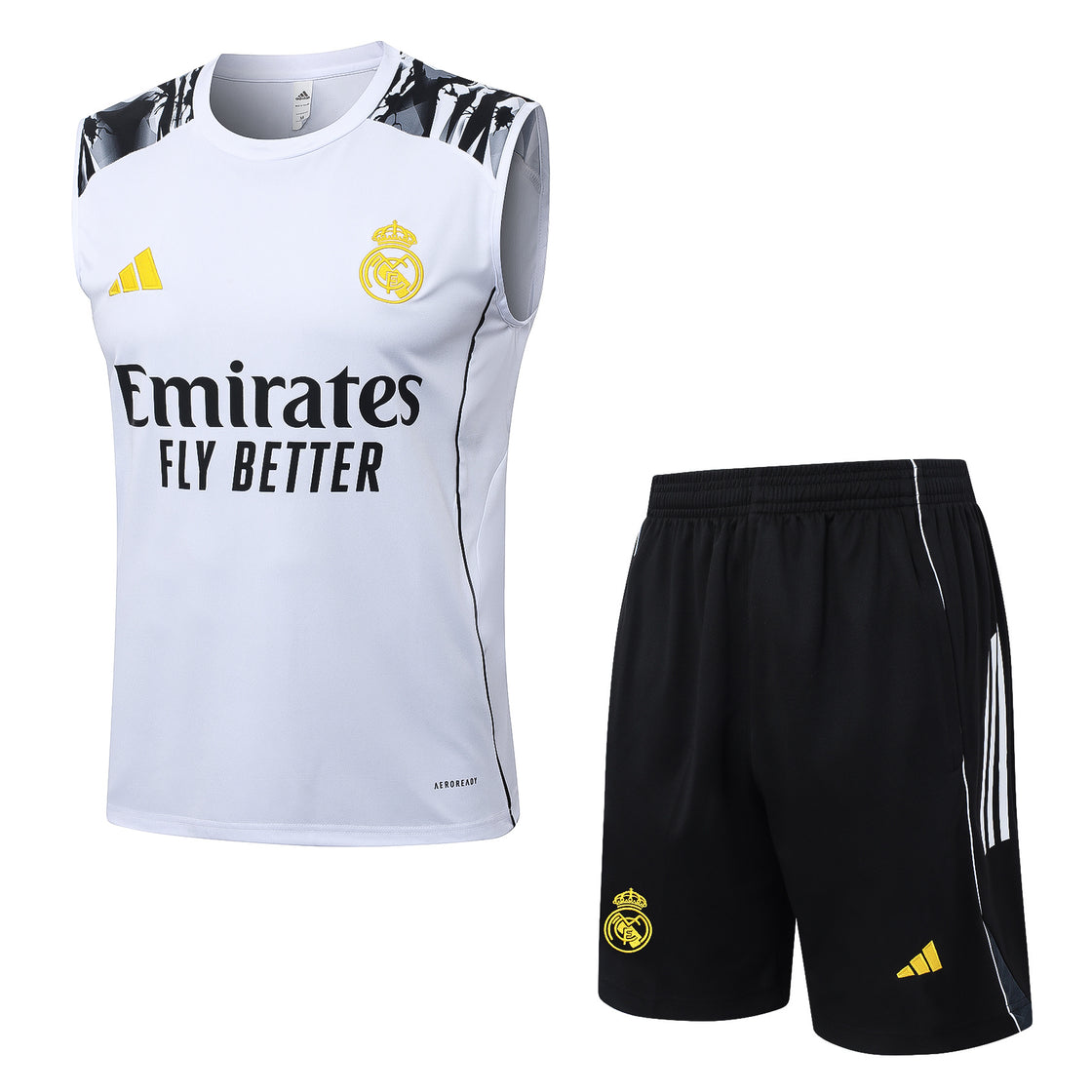 Kit Training Real Madrid Sans Manches 2025-2026