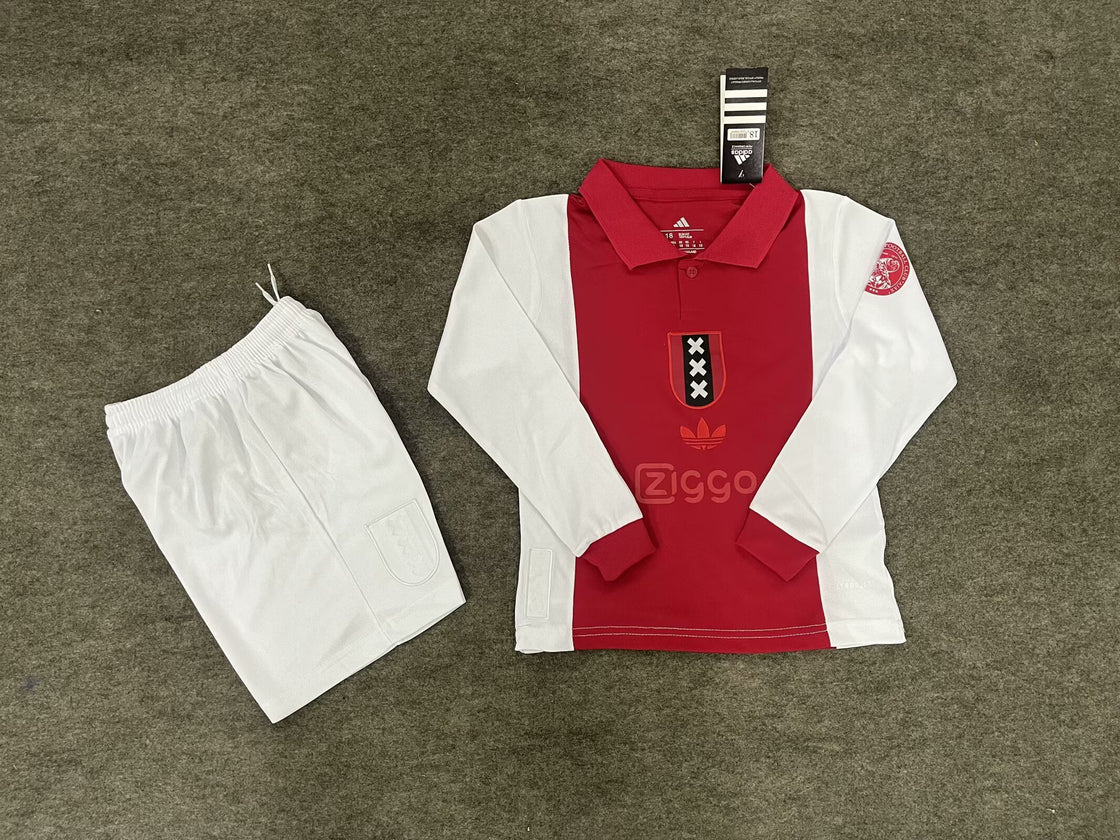 Kit Enfant Ajax Édition Spéciale Manches Longues 2025-2026