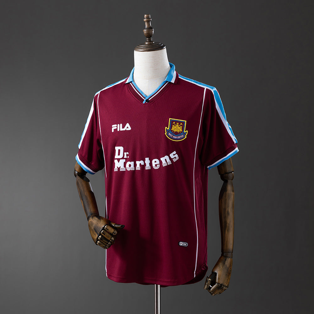 Maillot Rétro West Ham United Domicile 1999-2001