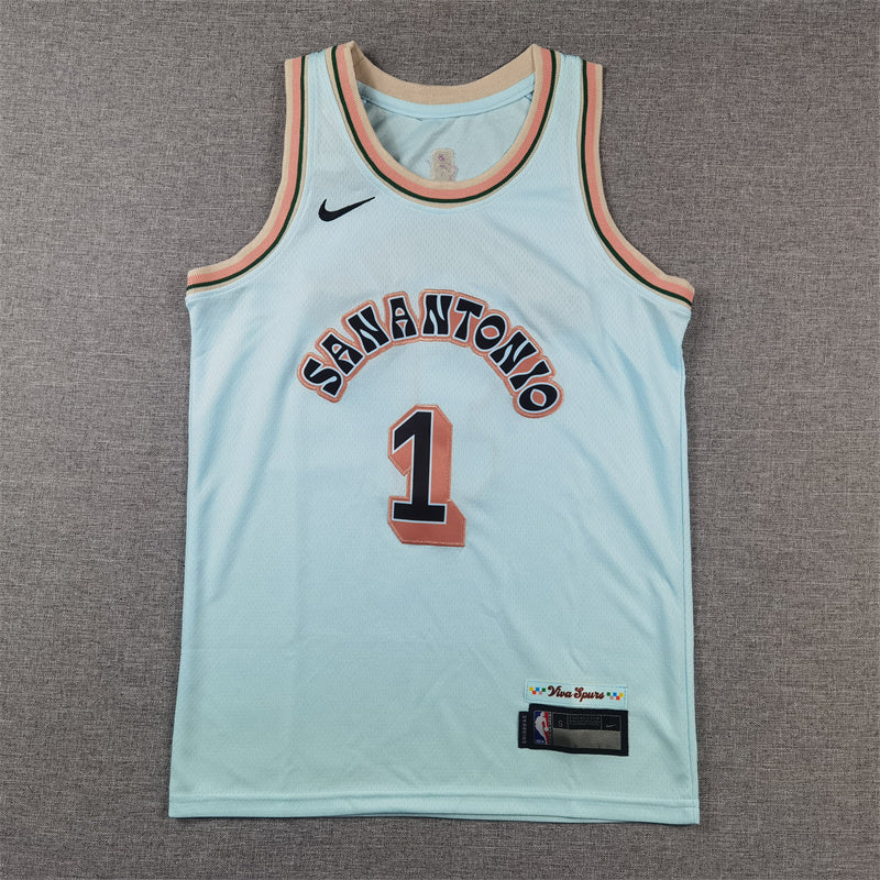 Maillot San Antonio Spurs Victor Wembanyama 2024-2025