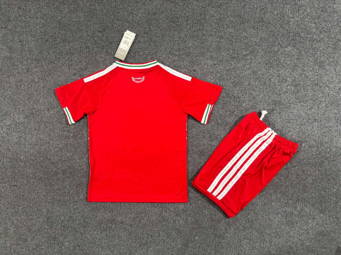 Kit Enfant Pays De Galles Domicile 2025-2026