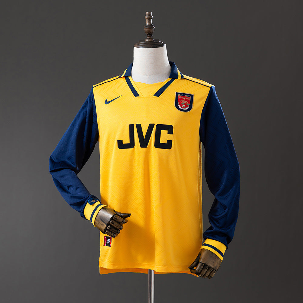Maillot Rétro Manches Longues Arsenal Extérieur 1996-1997