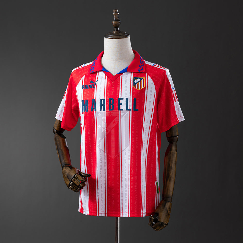 Maillot Rétro Atlético Madrid Domicile 1995-1996
