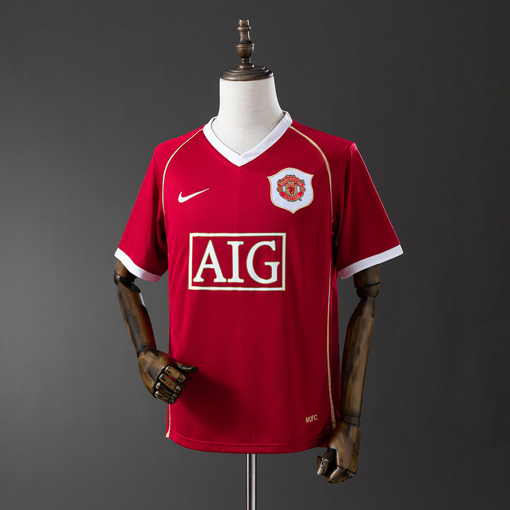 Maillot Rétro Manchester United Domicile 2006-2007